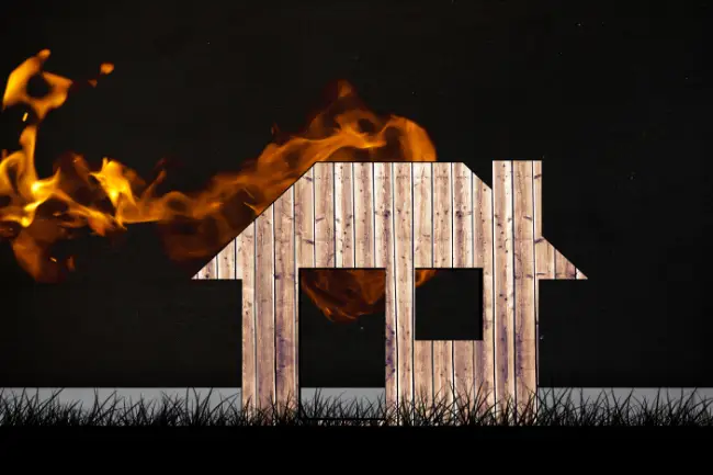 Wooden Wendy House saved from fire prevention products